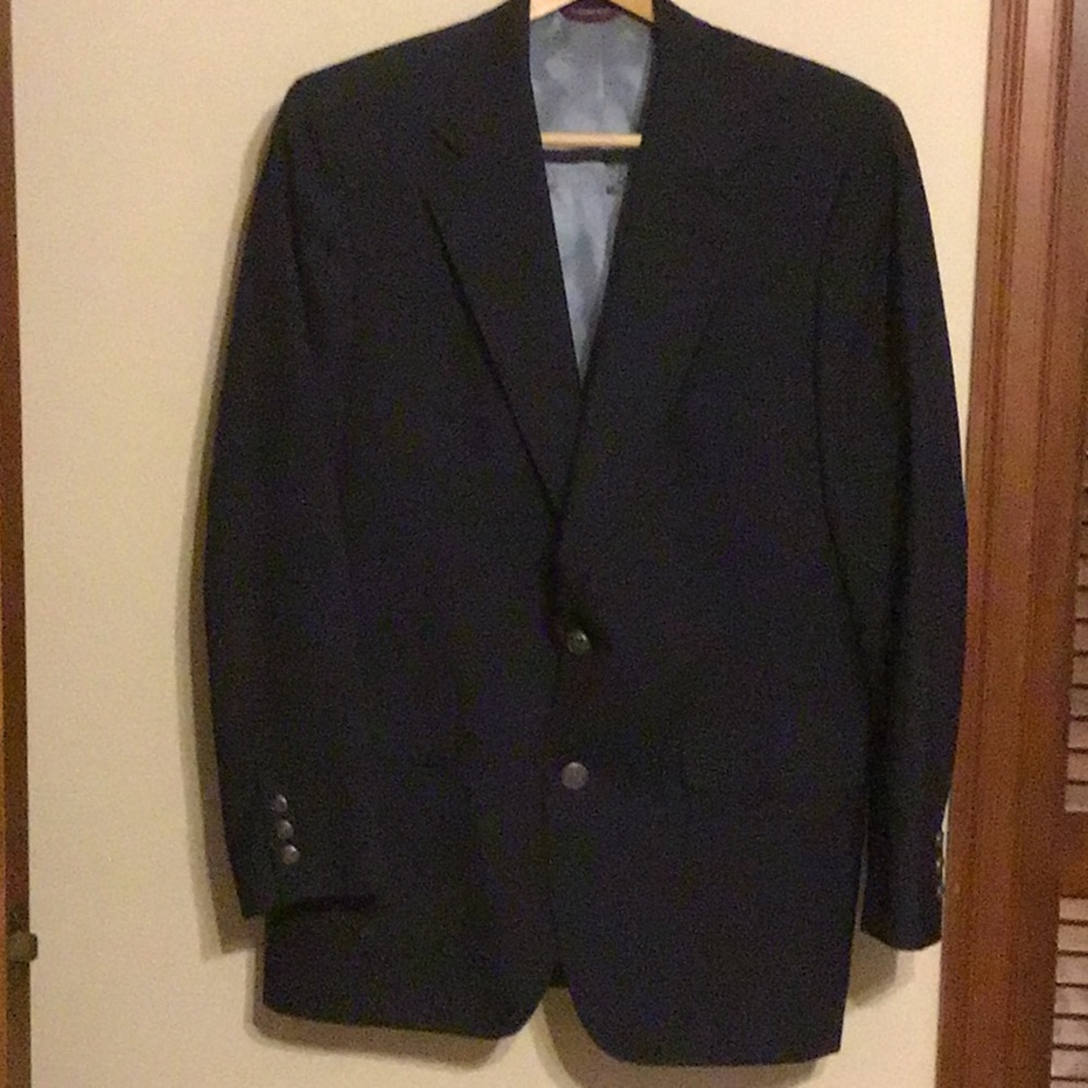 Men’s Hart Schaffner & Marx Navy Blazer Jack Nicklaus Golden Bear Vintage
